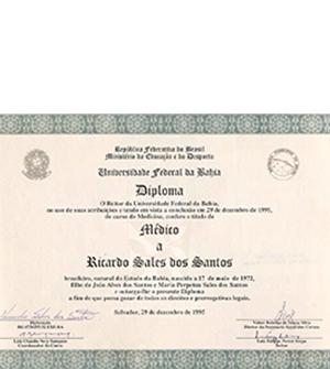 Diploma de Médico