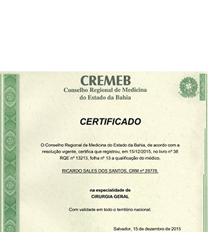Diploma Cirurgia Geral